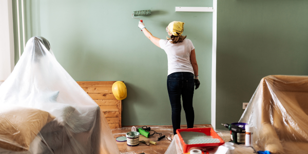 Woman Painting