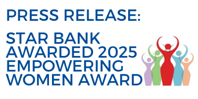 Star Bank Awarded 2025 Empowering Women Award