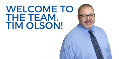 Welcome Tim Olson